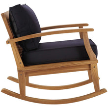 Load image into Gallery viewer, Marina Outdoor Patio Teak Rocking Chair by Modway

