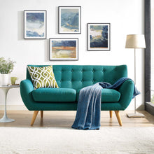 Load image into Gallery viewer, Remark Upholstered Fabric Loveseat by Modway
