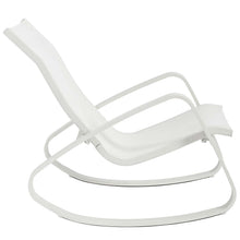 Load image into Gallery viewer, Traveler Rocking Outdoor Patio Mesh Sling Lounge Chair by Modway
