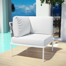 Load image into Gallery viewer, Harmony Outdoor Patio Aluminum Corner Sofa by Modway
