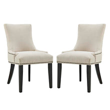 Load image into Gallery viewer, Marquis Fabric Dining Side Chair Set of 2 by Modway
