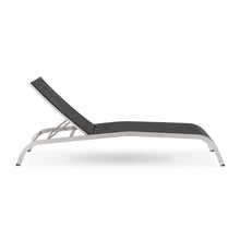 Load image into Gallery viewer, Savannah Mesh Chaise Outdoor Patio Aluminum Lounge Chair by Modway

