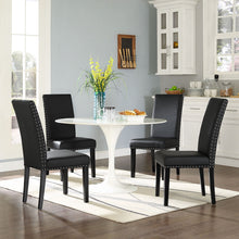 Load image into Gallery viewer, Parcel Dining Faux Leather Side Chair by Modway
