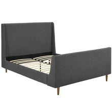 Load image into Gallery viewer, Aubree Upholstered Fabric Queen Sleigh Platform Bed by Modway
