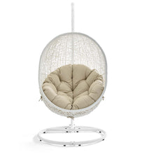 Load image into Gallery viewer, Hide Outdoor Patio Sunbrella¨ Swing Chair With Stand by Modway
