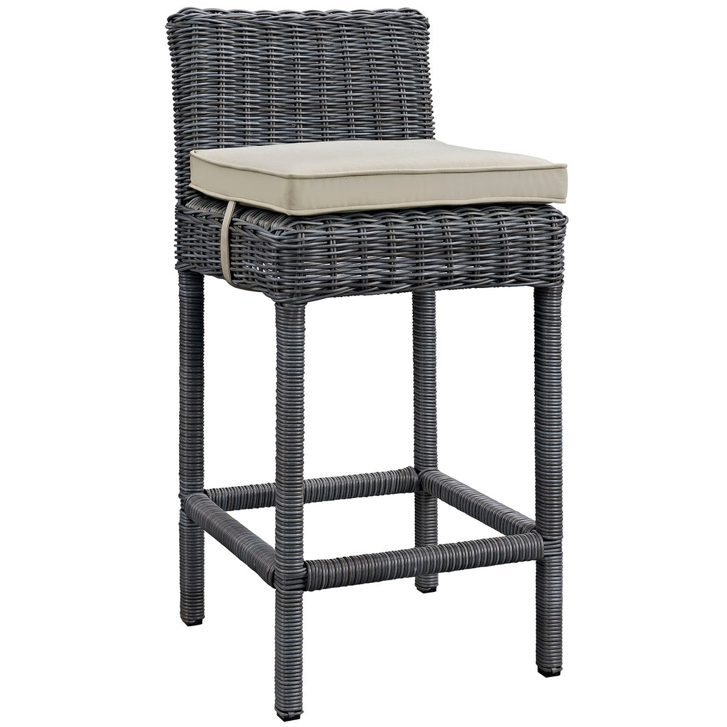 Summon Outdoor Patio Sunbrella¨ Bar Stool by Modway
