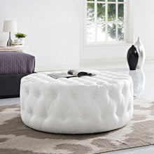 Load image into Gallery viewer, Amour Upholstered Vinyl Ottoman by Modway
