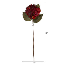 Load image into Gallery viewer, 32&quot; Hydrangea Artificial Flower (Set of 6)
