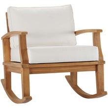 Load image into Gallery viewer, Marina Outdoor Patio Teak Rocking Chair by Modway
