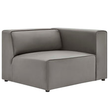 Load image into Gallery viewer, Mingle Vegan Leather Right-Arm Chair by Modway
