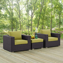 Load image into Gallery viewer, Convene 3 Piece Outdoor Patio Sofa Set by Modway
