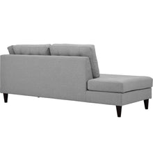 Load image into Gallery viewer, Empress 2 Piece Upholstered Fabric Left Facing Bumper Sectional by Modway
