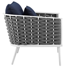 Load image into Gallery viewer, Stance 3 Piece Outdoor Patio Aluminum Sectional Sofa Set by Modway
