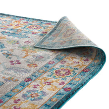 Load image into Gallery viewer, Success Anisah Distressed Floral Vintage Medallion 8x10 Area Rug by Modway
