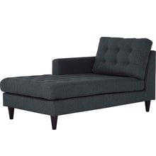 Load image into Gallery viewer, Empress Left-Arm Upholstered Fabric Chaise by Modway
