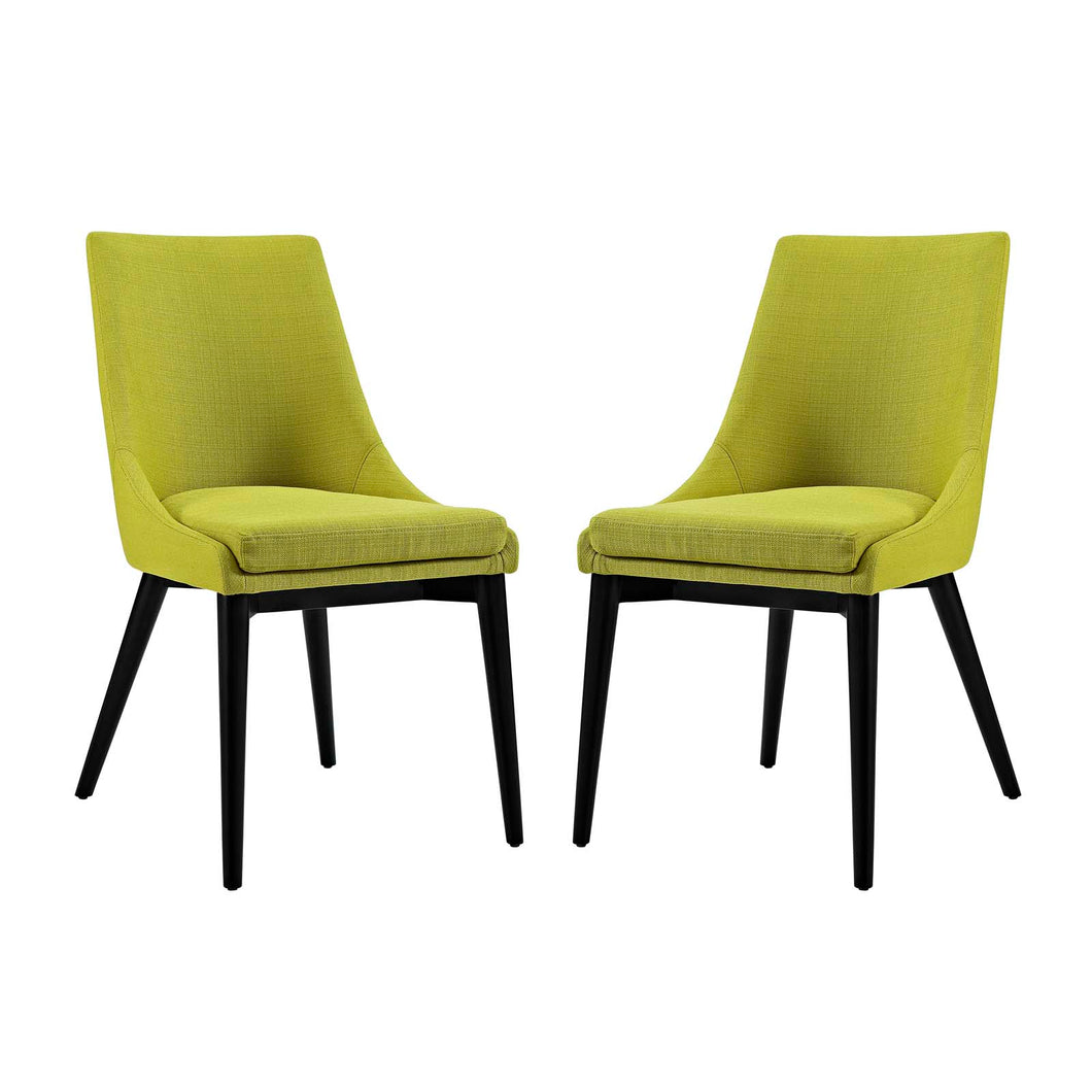 Viscount Fabric Dining Side Chair Set of 2 by Modway