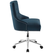 Load image into Gallery viewer, Regent Tufted Button Swivel Upholstered Fabric Office Chair by Modway
