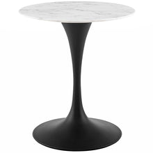 Load image into Gallery viewer, Lippa 28&quot; Round Faux Marble Dining Table by Modway
