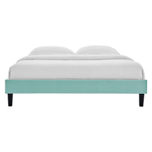 Load image into Gallery viewer, Reign Performance Velvet Queen Platform Bed Frame by Modway
