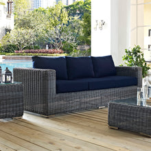 Load image into Gallery viewer, Summon Outdoor Patio Sunbrella¨ Sofa by Modway
