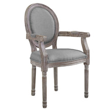 Load image into Gallery viewer, Emanate Vintage French Upholstered Fabric Dining Armchair by Modway
