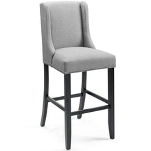 Load image into Gallery viewer, Baron Upholstered Fabric Bar Stool by Modway
