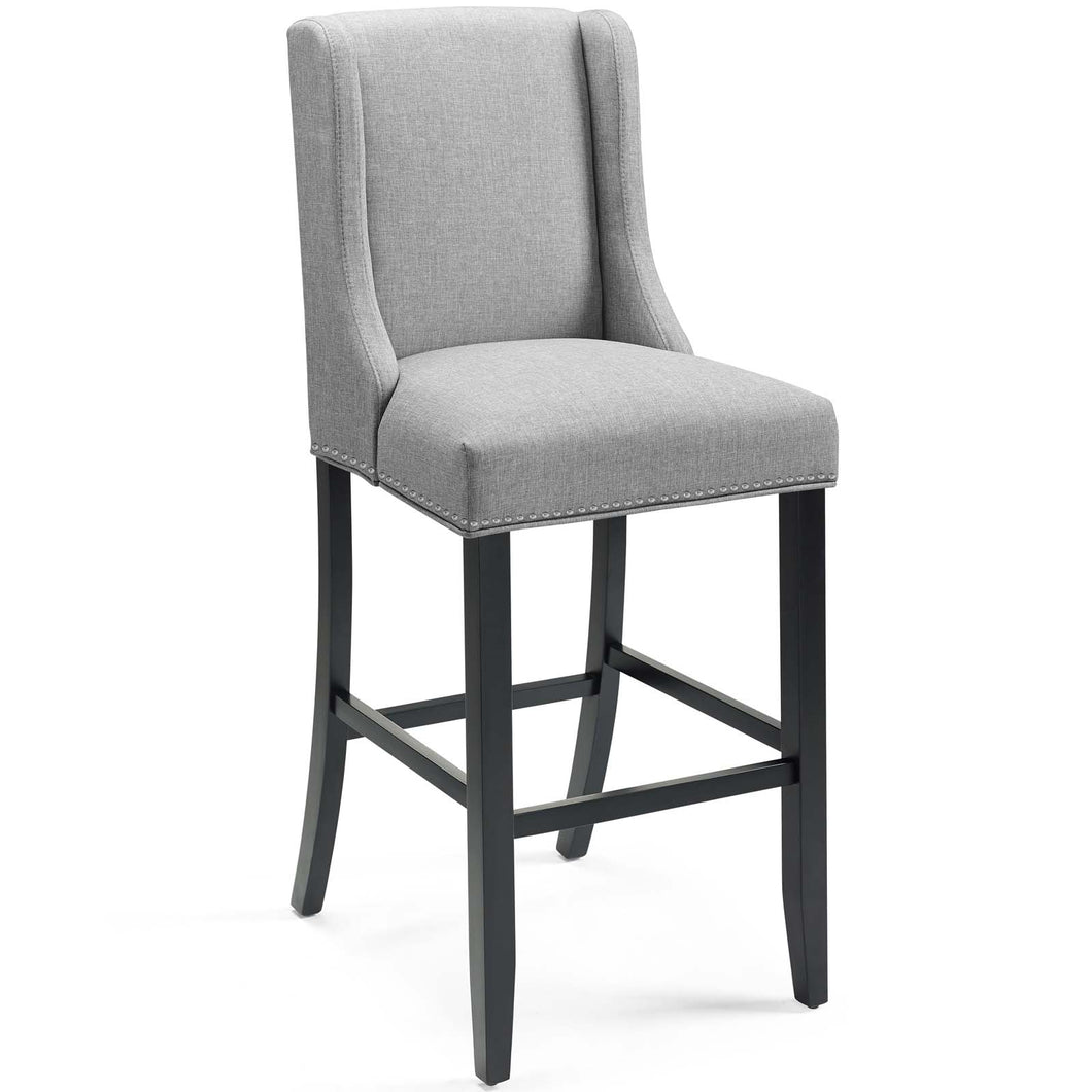Baron Upholstered Fabric Bar Stool by Modway