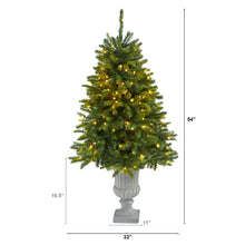 Load image into Gallery viewer, 4.5' Sierra Spruce 'Natural Look' Artificial Christmas Tree w/ 150 Clear LED
