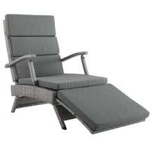 Load image into Gallery viewer, Envisage Chaise Outdoor Patio Wicker Rattan Lounge Chair by Modway
