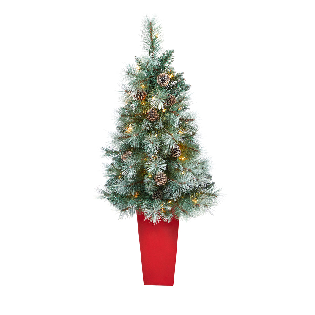 44' Frosted Tip British Columbia Mountain Pine Artificial Christmas Tree