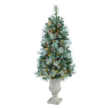 Load image into Gallery viewer, 4.5' Frosted Tip British Columbia Mountain Pine Artificial Christmas Tree
