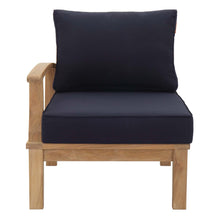 Load image into Gallery viewer, Marina Outdoor Patio Teak Left-Facing Sofa by Modway
