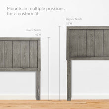 Load image into Gallery viewer, Robbie Wood Queen Headboard by Modway
