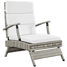Load image into Gallery viewer, Envisage Chaise Outdoor Patio Wicker Rattan Lounge Chair by Modway
