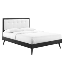 Load image into Gallery viewer, Willow Wood Full Platform Bed With Splayed Legs by Modway
