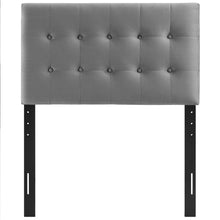Load image into Gallery viewer, Emily Biscuit Tufted Performance Velvet Twin Headboard by Modway
