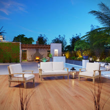 Load image into Gallery viewer, Marina 3 Piece Outdoor Patio Teak Set by Modway
