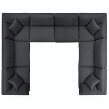 Load image into Gallery viewer, Commix 8-Piece Down Filled Overstuffed Sectional Sofa by Modway
