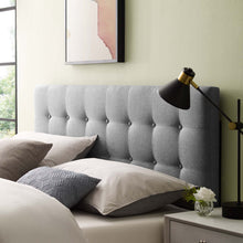 Load image into Gallery viewer, Emily Upholstered Fabric King Headboard by Modway
