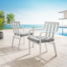 Load image into Gallery viewer, Baxley Outdoor Patio Aluminum Armchair Set of 2 by Modway
