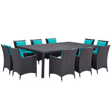 Load image into Gallery viewer, Convene 11 Piece Outdoor Patio Dining Set by Modway
