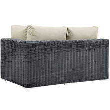 Load image into Gallery viewer, Summon Outdoor Patio Sunbrella¨ Right Arm Loveseat by Modway
