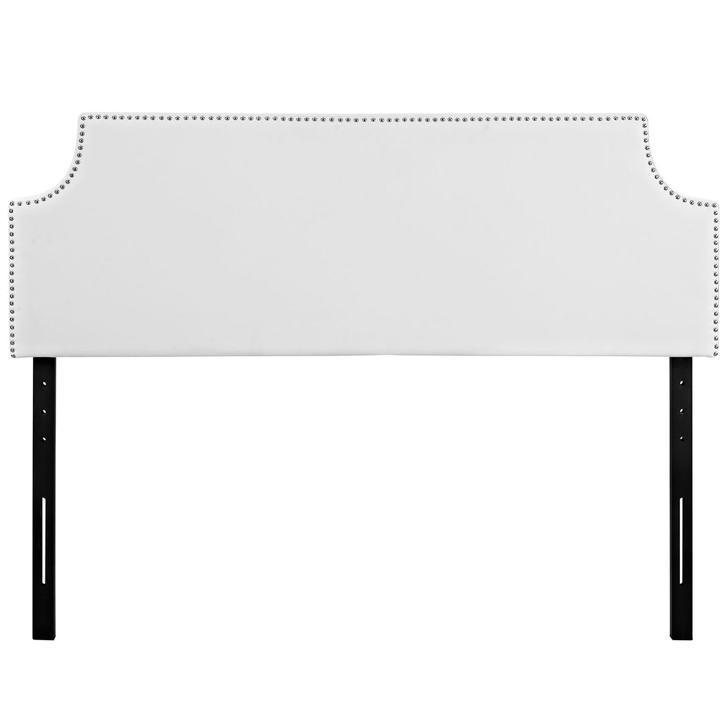 Laura Upholstered Vinyl Full Headboard by Modway