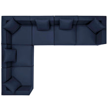 Load image into Gallery viewer, Saybrook 6-Piece Outdoor Patio Upholstered Sectional Sofa by Modway
