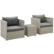 Load image into Gallery viewer, Repose 3 Piece Outdoor Patio Sectional Set by Modway
