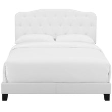 Load image into Gallery viewer, Amelia Twin Faux Leather Bed
