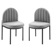 Load image into Gallery viewer, Isla Upholstered Fabric Dining Side Chair Set of 2 by Modway
