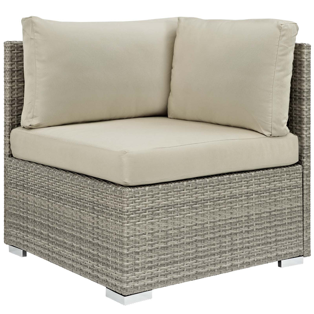 Repose Sunbrella¨ Fabric Outdoor Patio Corner by Modway