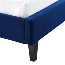 Load image into Gallery viewer, Penelope Tufted Wingback Performance Velvet Queen Platform Bed by Modway
