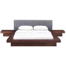 Load image into Gallery viewer, Freja 3 Piece Fabric Queen Bedroom Set by Modway
